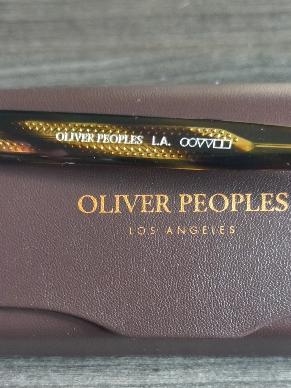 Oliver Peoples Brown Tortoiseshell Optical Frames